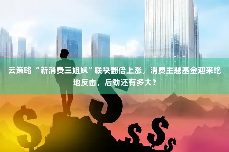 云策略 “新消费三姐妹”联袂翻倍上涨，消费主题基金迎来绝地反击，后劲还有多大？