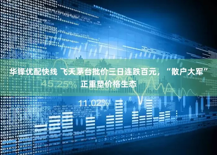 华锋优配快线 飞天茅台批价三日连跌百元，“散户大军”正重塑价格生态